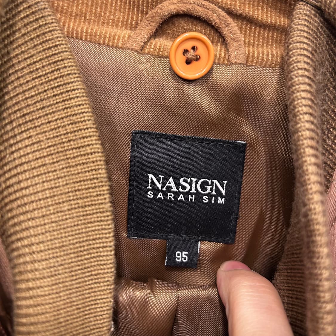 NASIGN 탈착 퀼팅베스트 차이나카라 스웨이드 자켓 상품이미지3