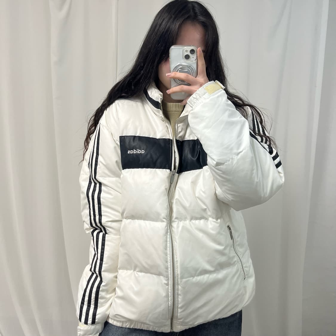 Adidas Old School White Padding 상품이미지1