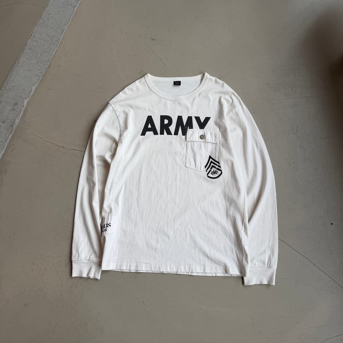 아비렉스 포켓 롱 슬리브 상품이미지2