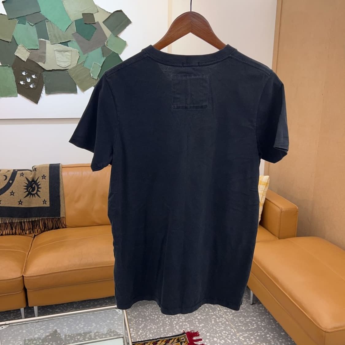 아베크롬비 빈티지 레터링 브이넥 반팔티 95 C05222  상품이미지2