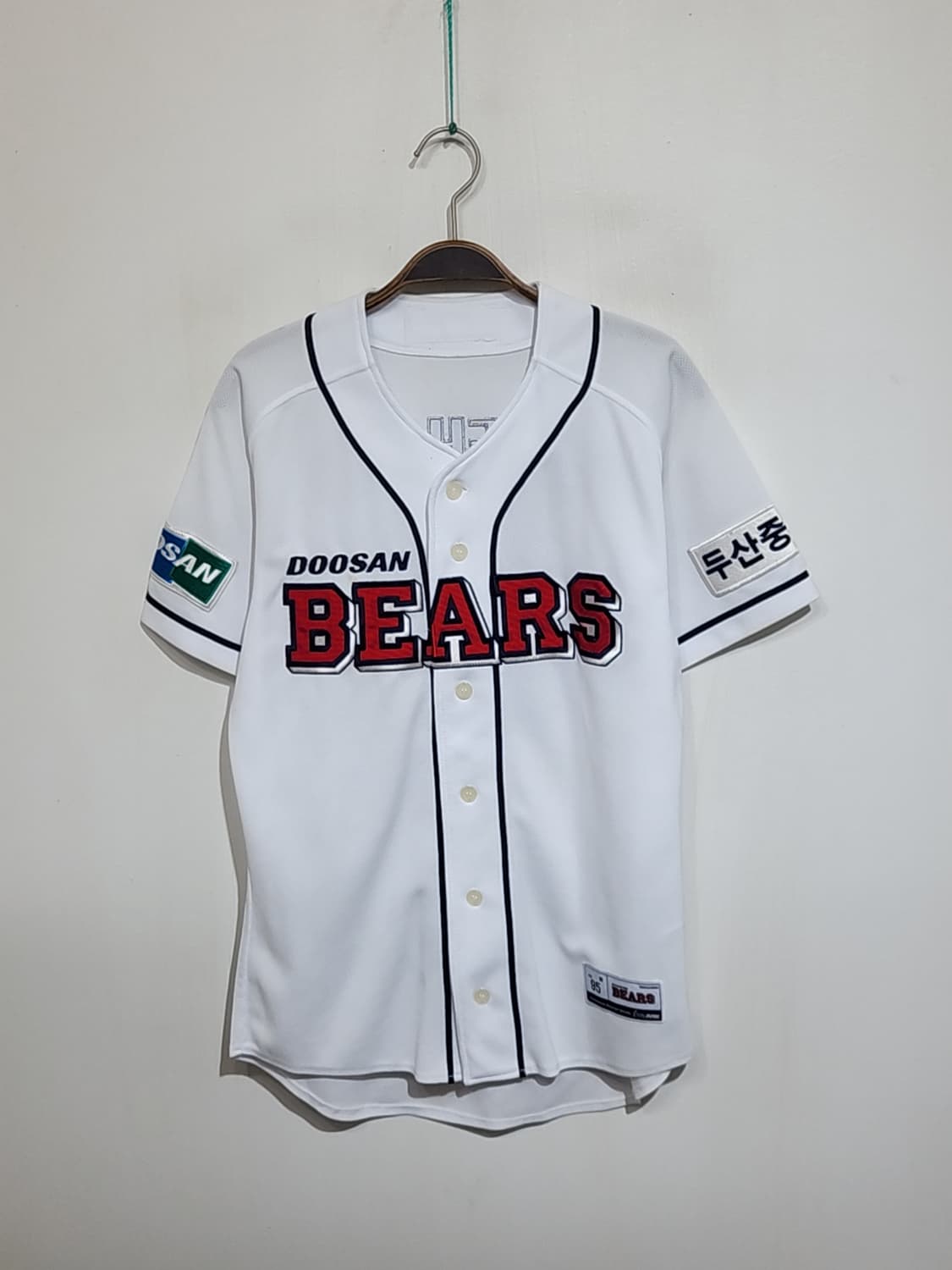 (M) 두산베어스 야구져지 반팔 임태훈 마킹 유니폼  상품이미지1