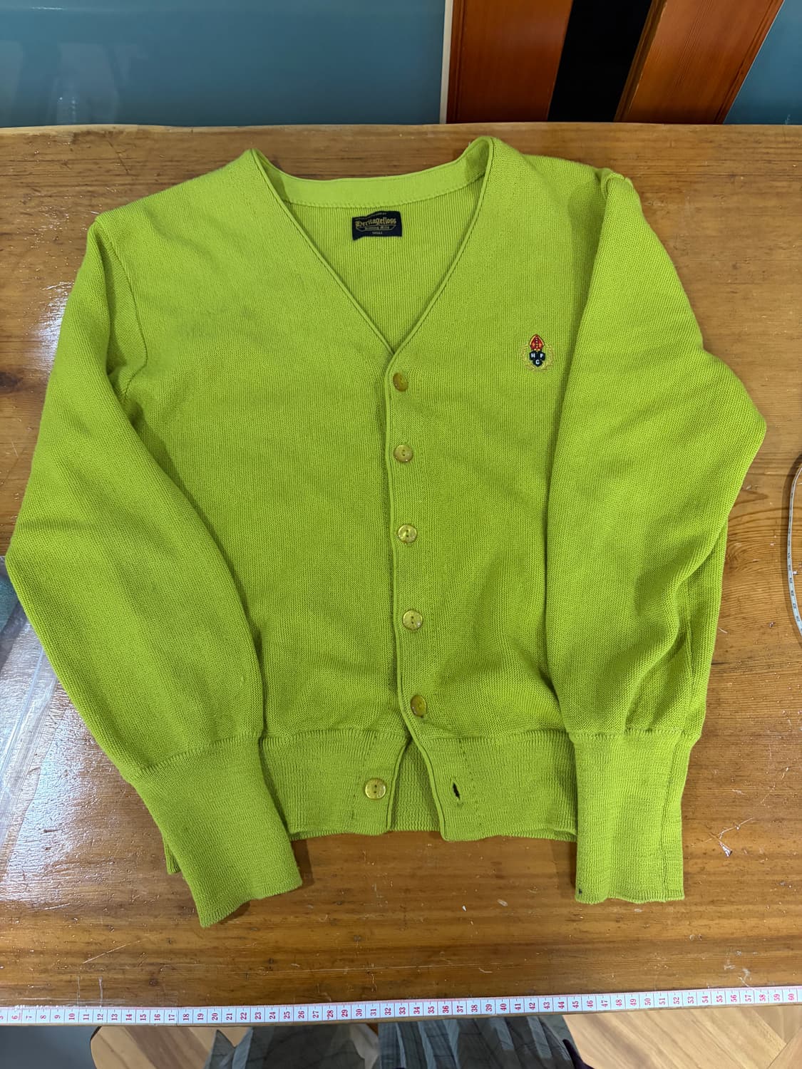 HFC CREST WOOL CARDIGAN / 헤리티지플로스 가디건 상품이미지6