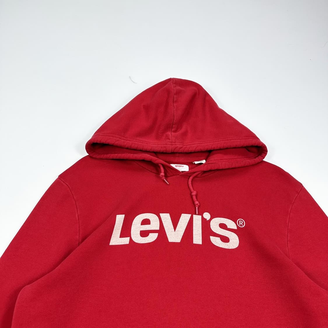 리바이스 오리지널 레드 이니셜 후드티 (L) 상품이미지1