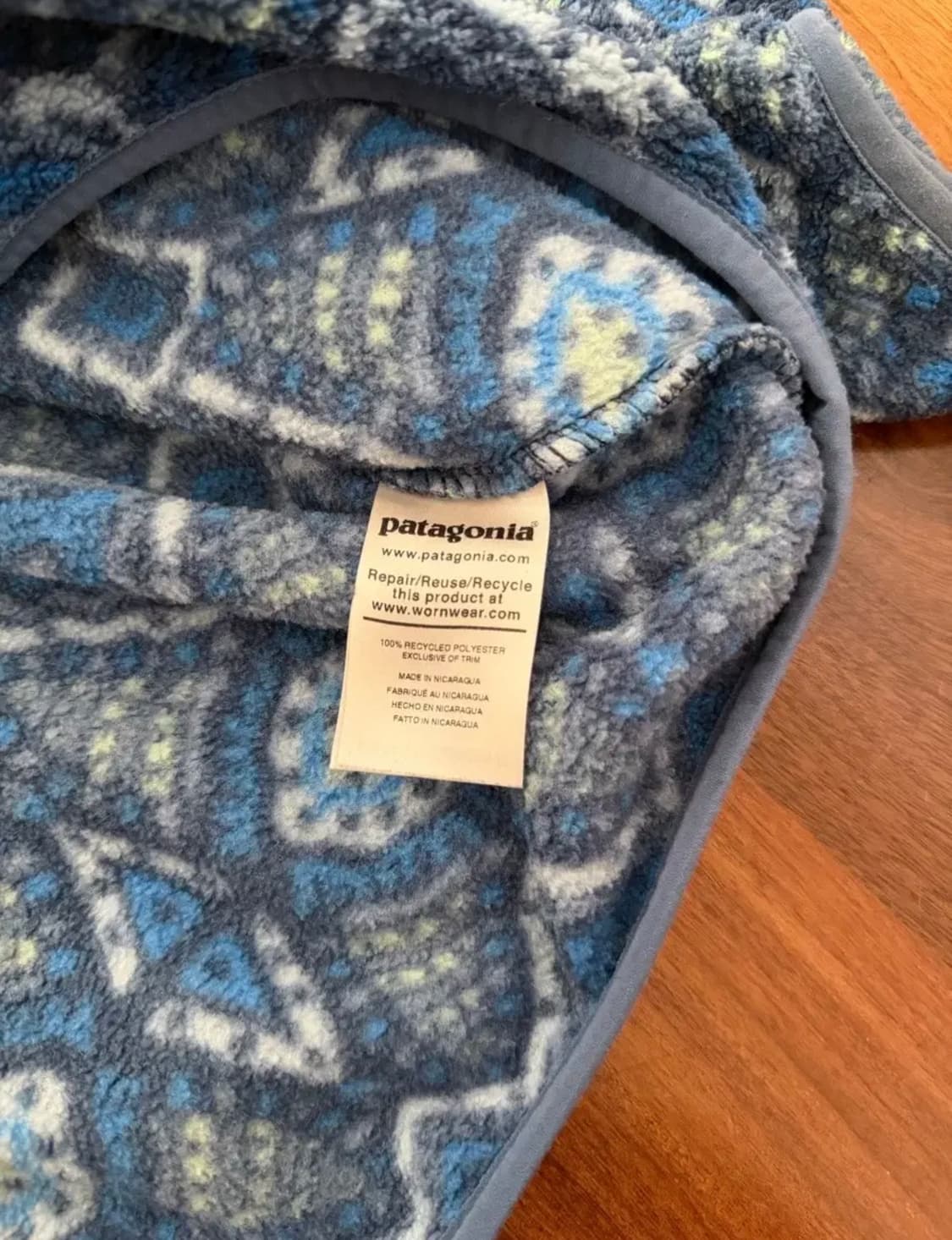 파타고니아 신칠라 패턴 노르딕 아즈텍 그래놀라코어 m 상품이미지4