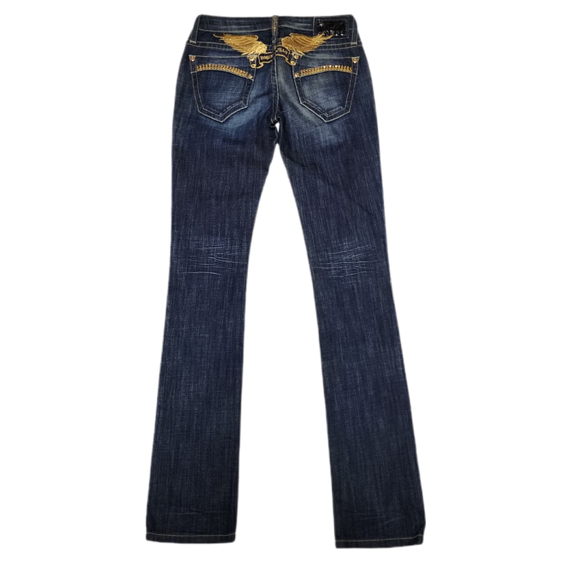 Robin's Jean Y2k USA 자수 이태리 원단 데님팬츠 상품이미지1