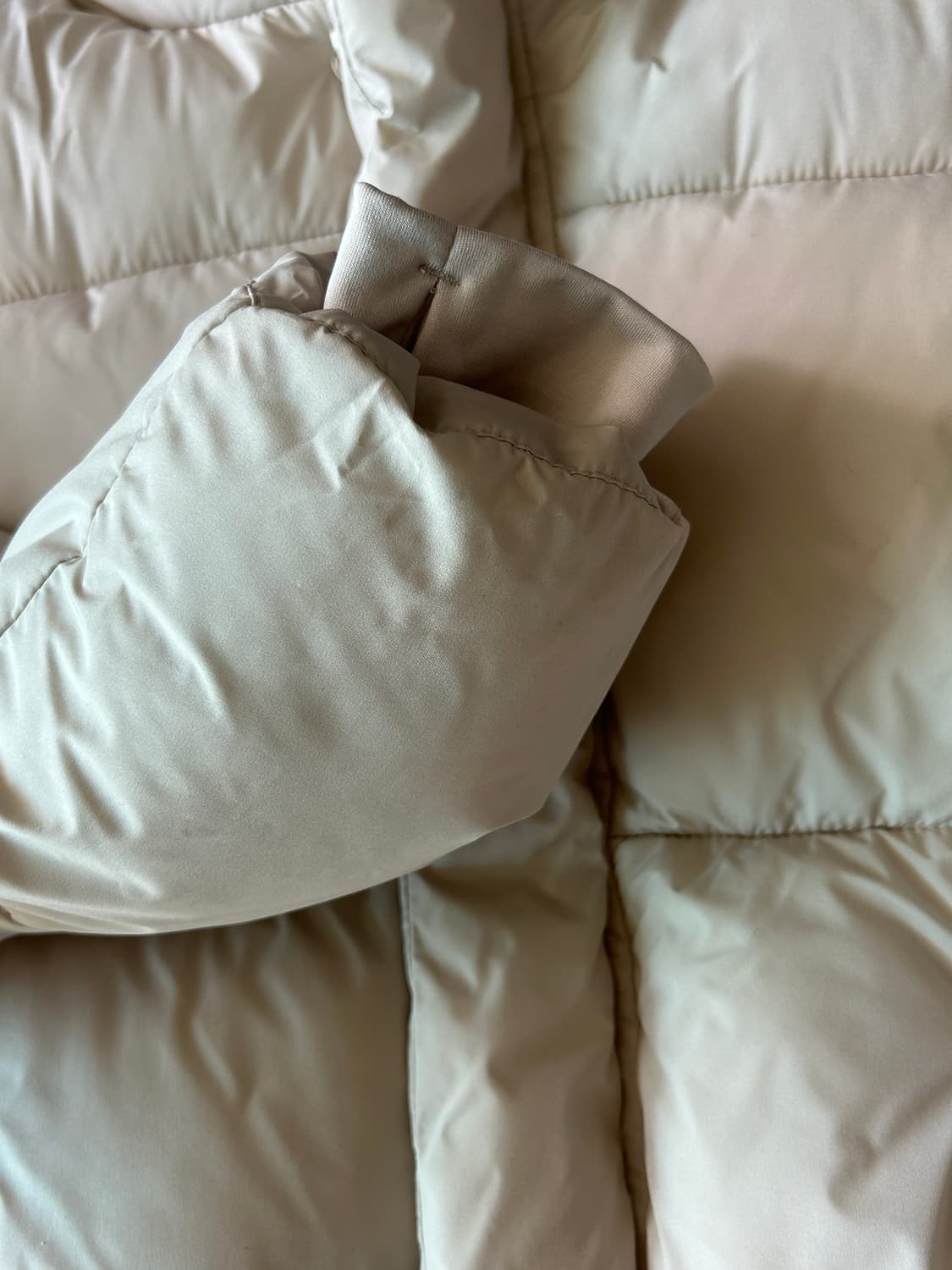 스파오 베이직 푸퍼 패딩 베이지 S사이즈 SPUPC4TC11 상품이미지4