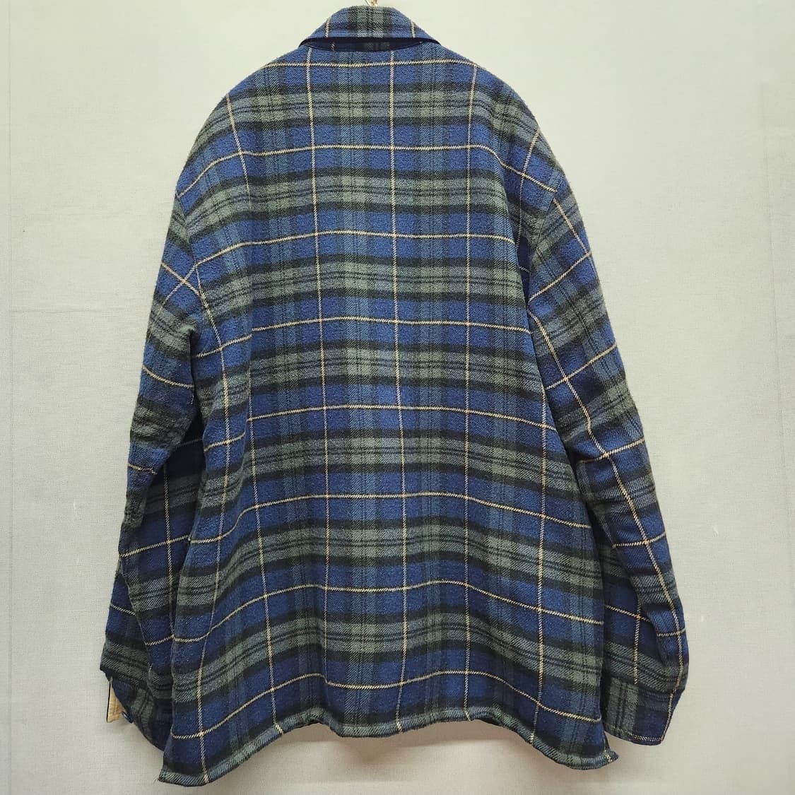 레드탭 리바이스 투포켓 셔츠형 체크자켓(안감퀄팅) L(XL) 상품이미지4