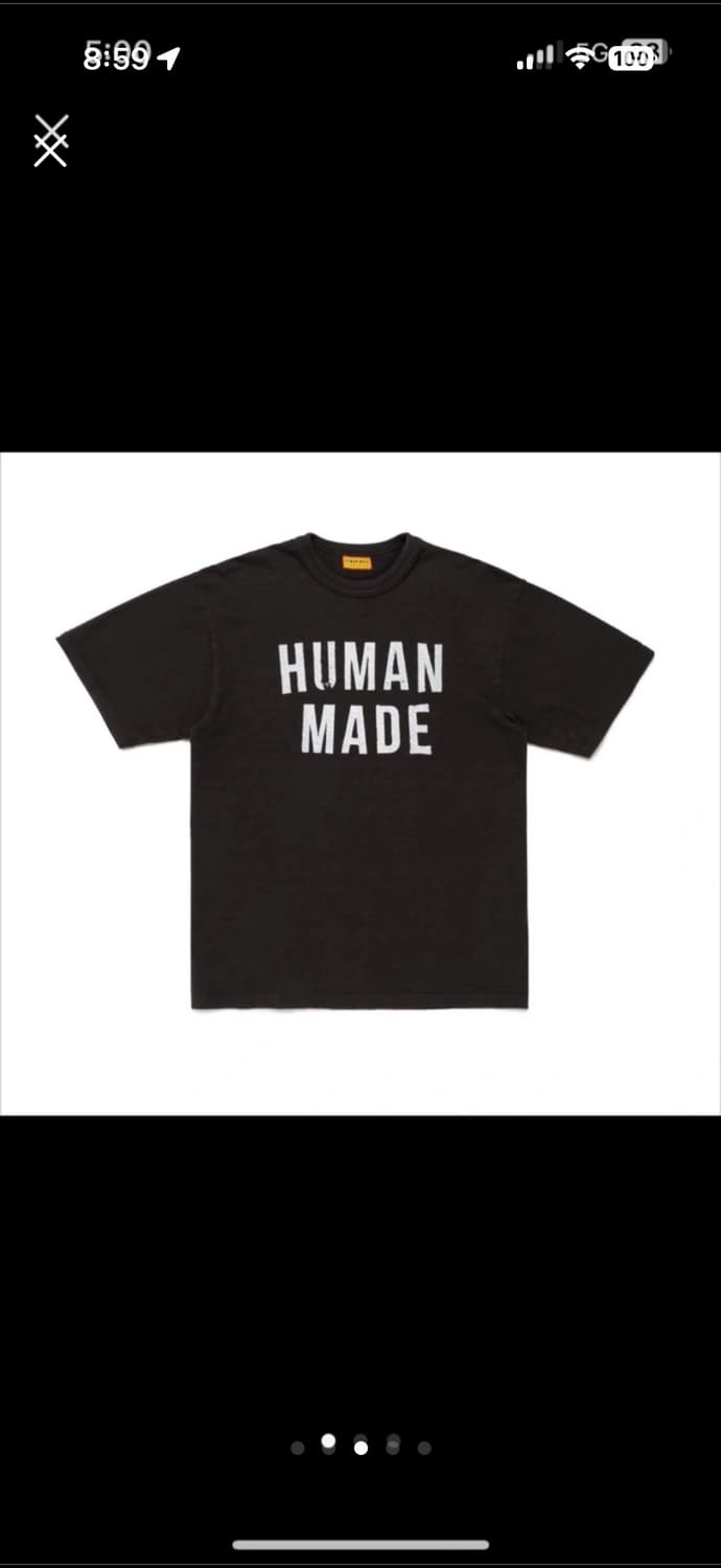 휴먼메이드 반팔 S 새상품 상품이미지3