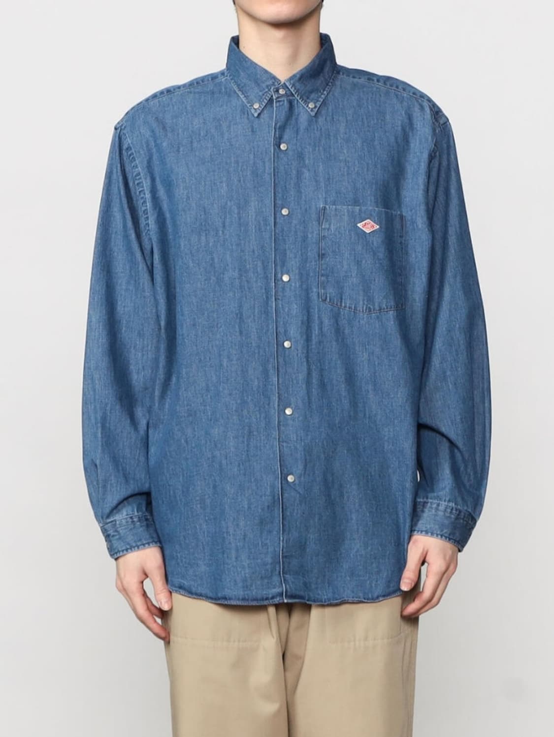 단톤 데님 셔츠 38사이즈 상품이미지5