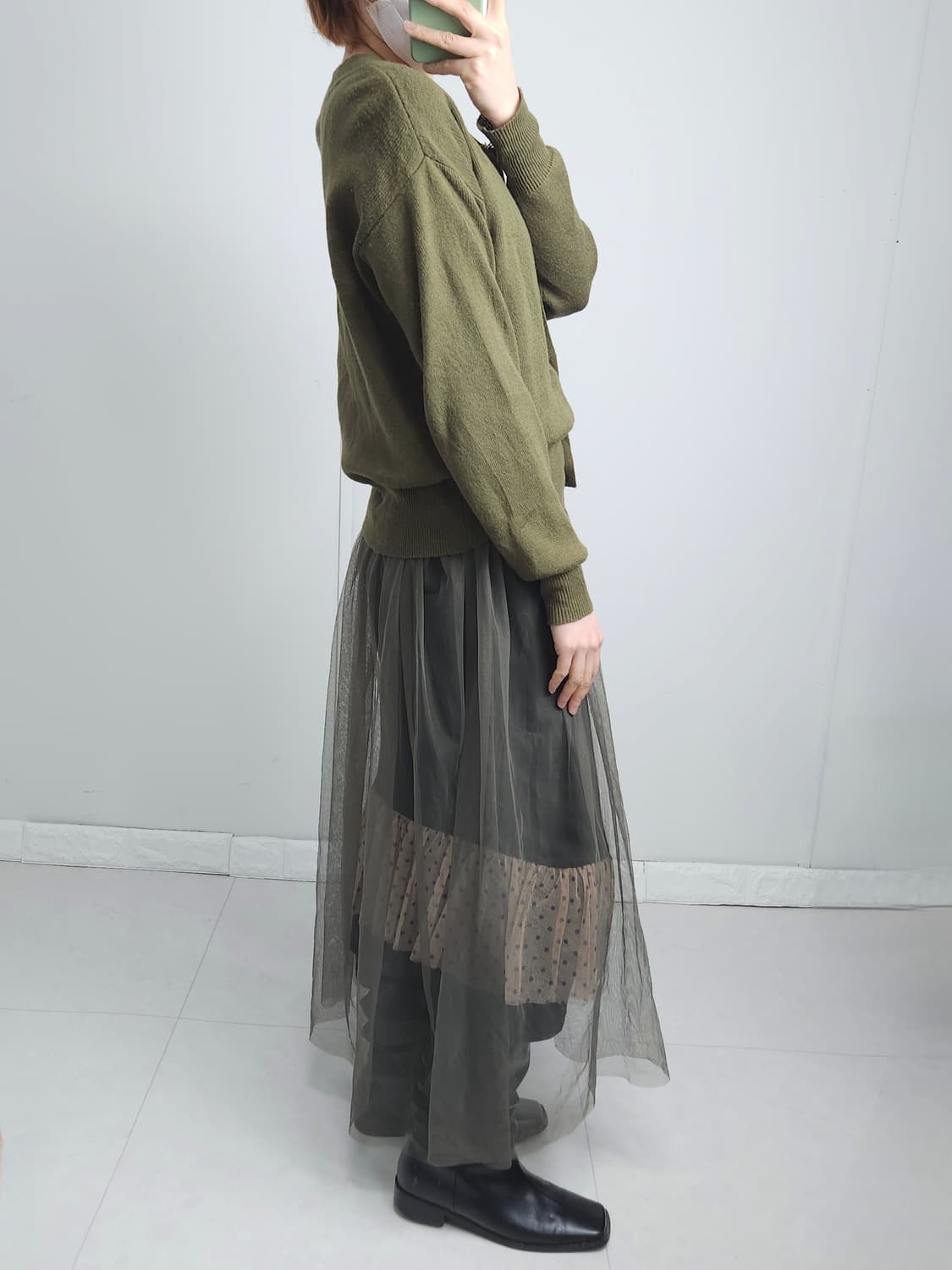 샤 레이어드 가디건 상품이미지3