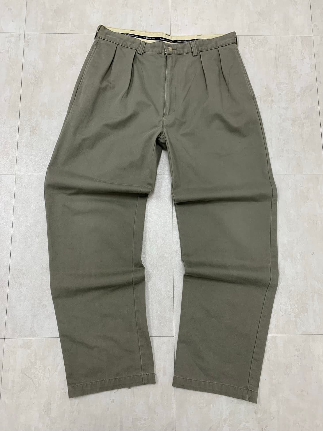 폴로 랄프로렌 그레이 코튼 팬츠 #344 상품이미지1