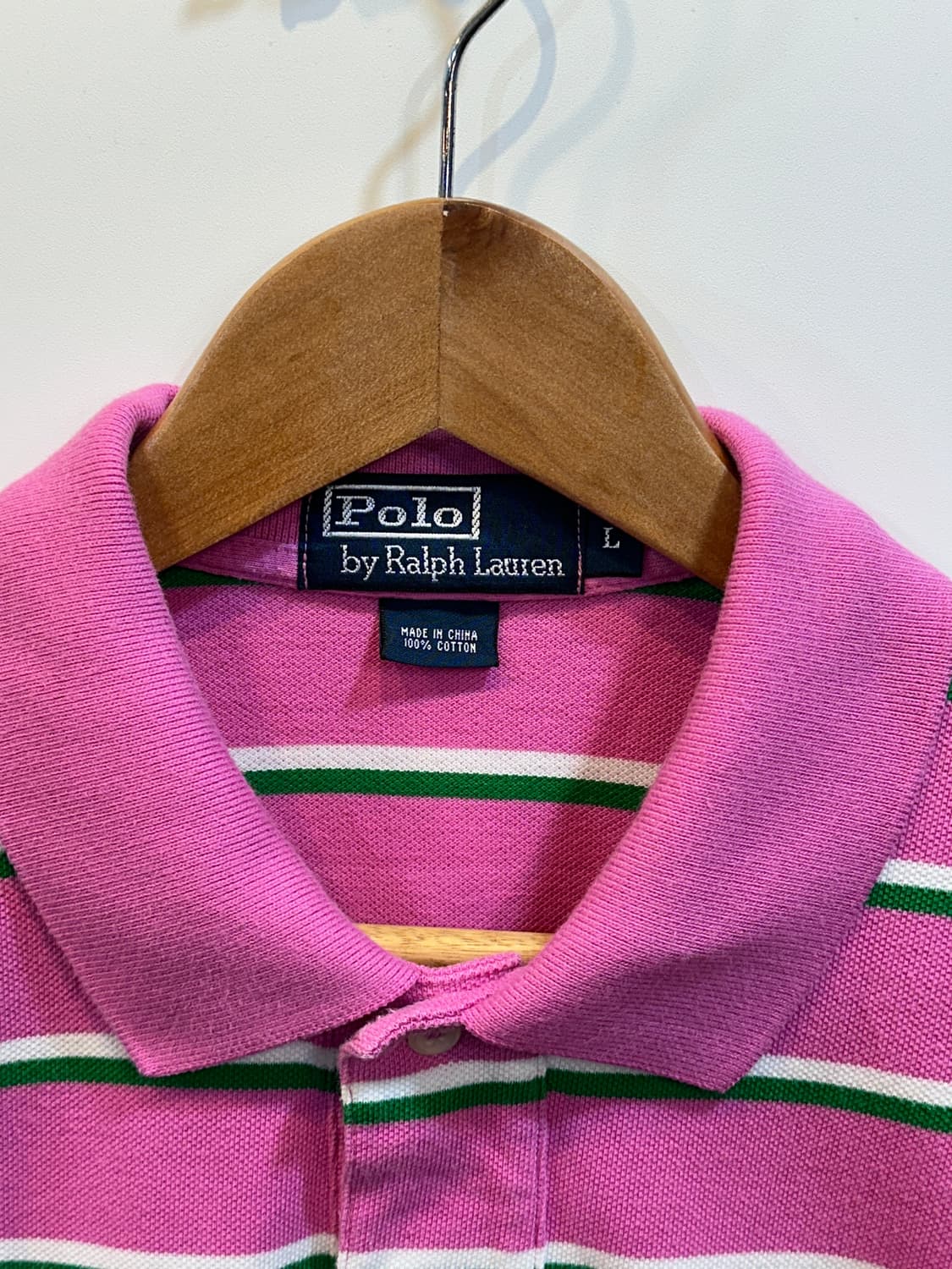 폴로 랄프로렌 커스텀핏 반팔 카라티 상품이미지4