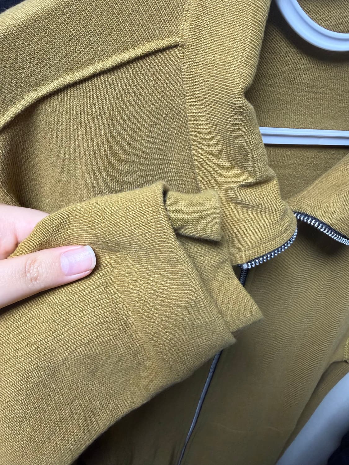 해칭룸 Middle Cardigan Mustard 상품이미지8