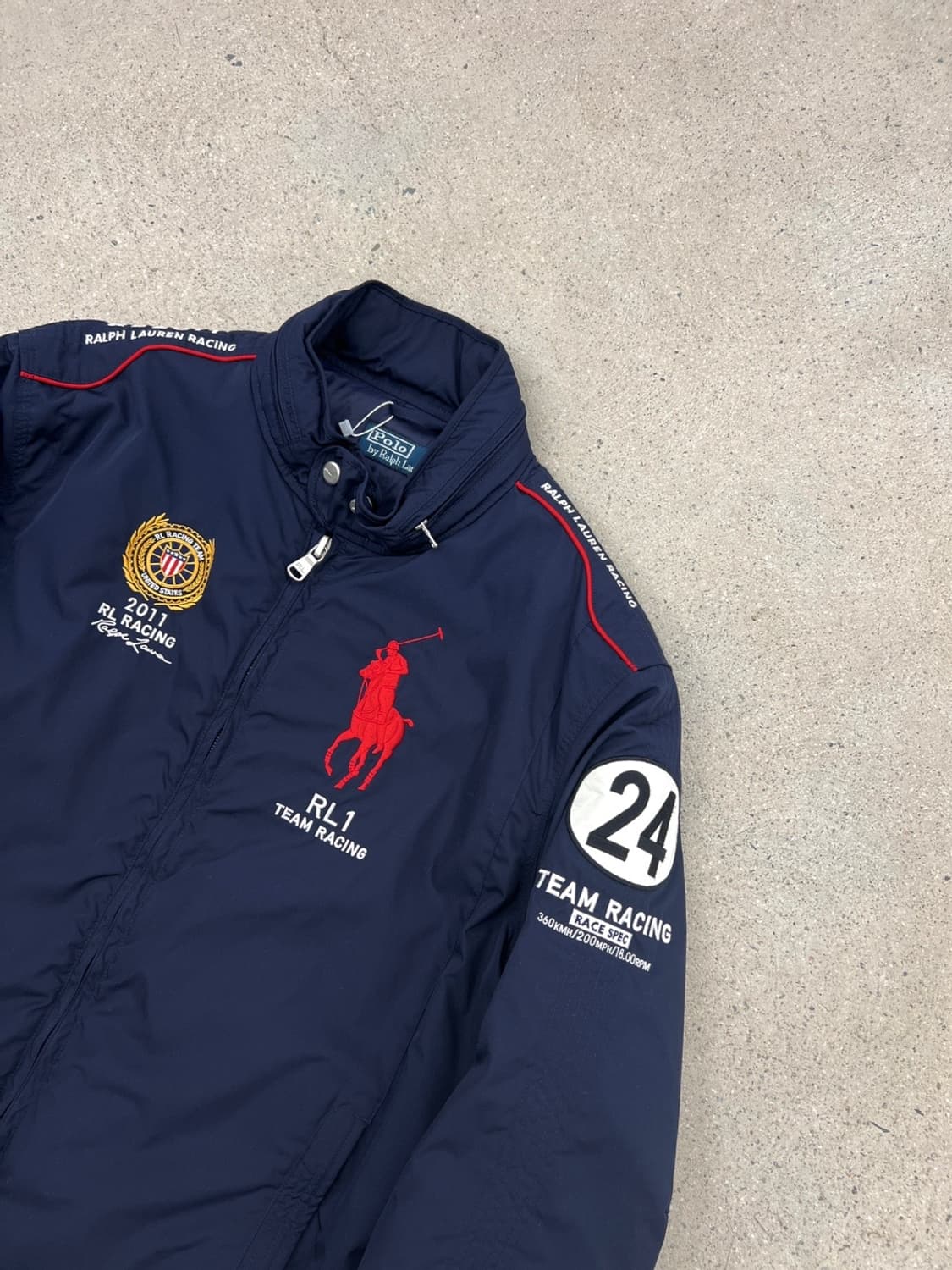 폴로 랄프로렌 빅포니 USA 레이싱 자켓 상품이미지6