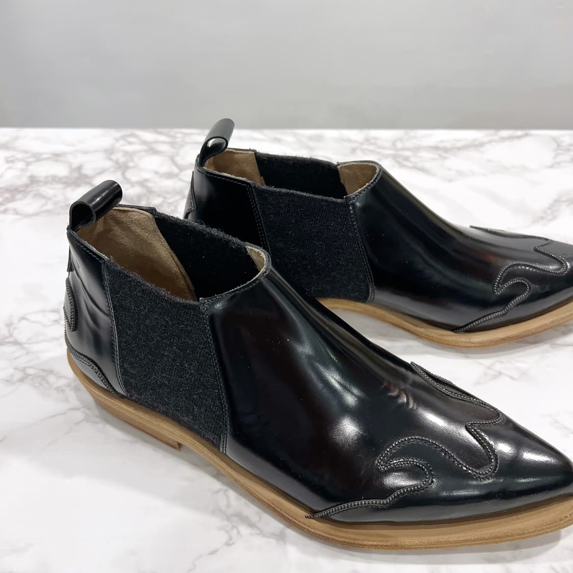 BRUNELLO CUCINELLI 브루넬로쿠치넬리 모닐리 비즈 첼시부츠 상품이미지6