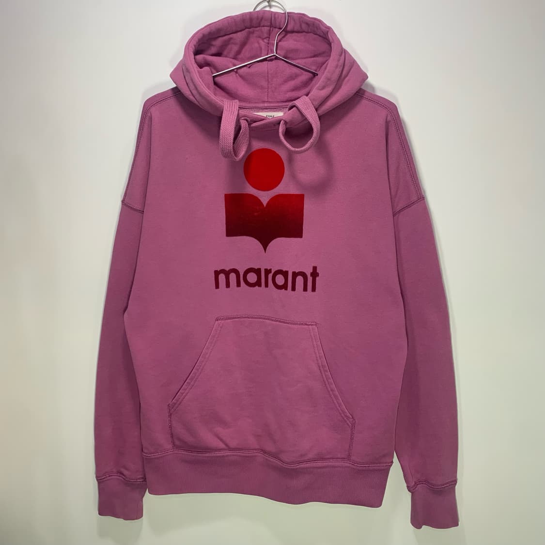 이자벨마랑 벨벳 후드티 상품이미지1