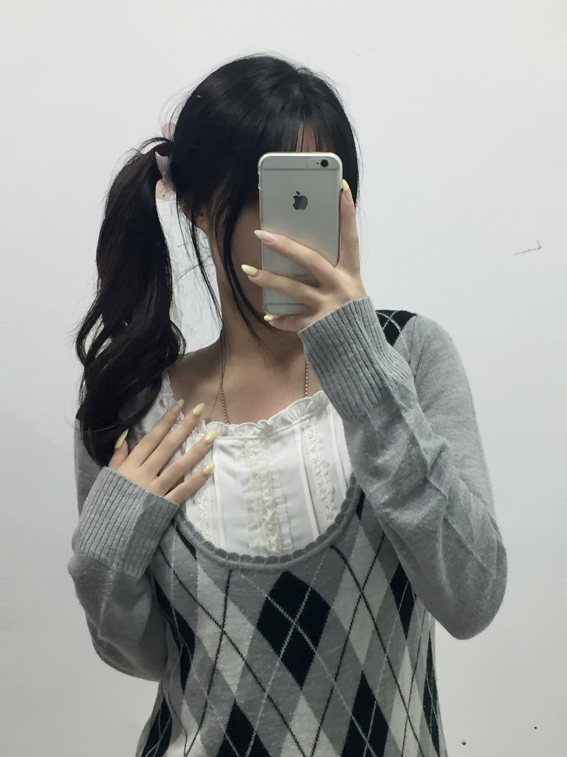 [CANTWO] 코디셋 ! 로걀 그레이 아가일 코디셋 상품이미지2