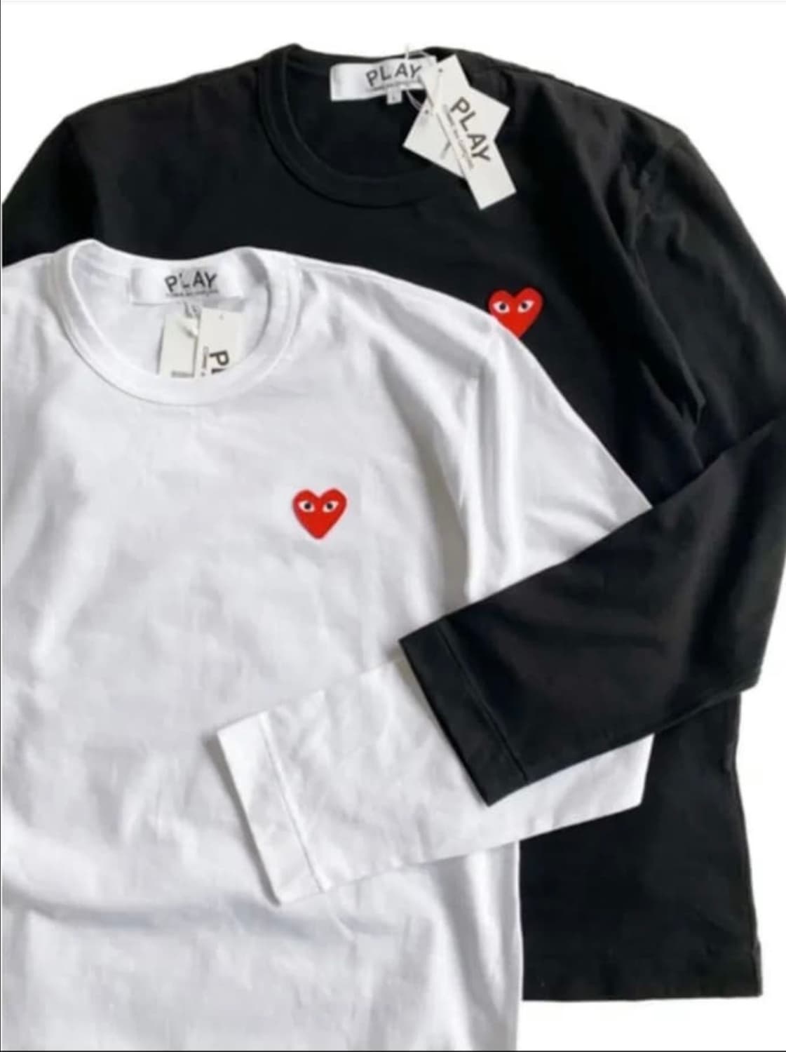 🔥[새상품/정품]🔥 꼼데가르송 남녀공용 롱슬리브 2color 상품이미지4