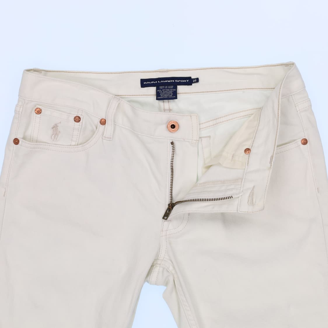 [29] 폴로 랄프로렌 화이트진 코튼 팬츠 바지 N6904 상품이미지5