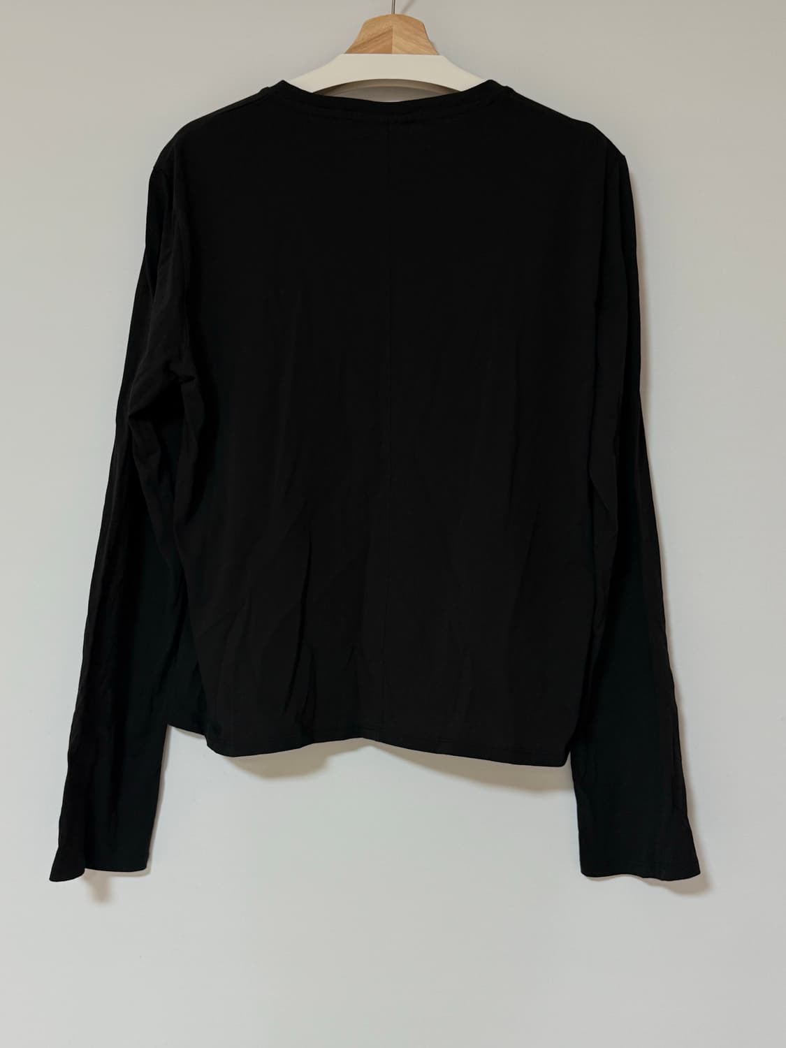 [3] MUDULE SEMI LONGSLEEVE 머듈 세미 롱슬리브 블랙 상품이미지8