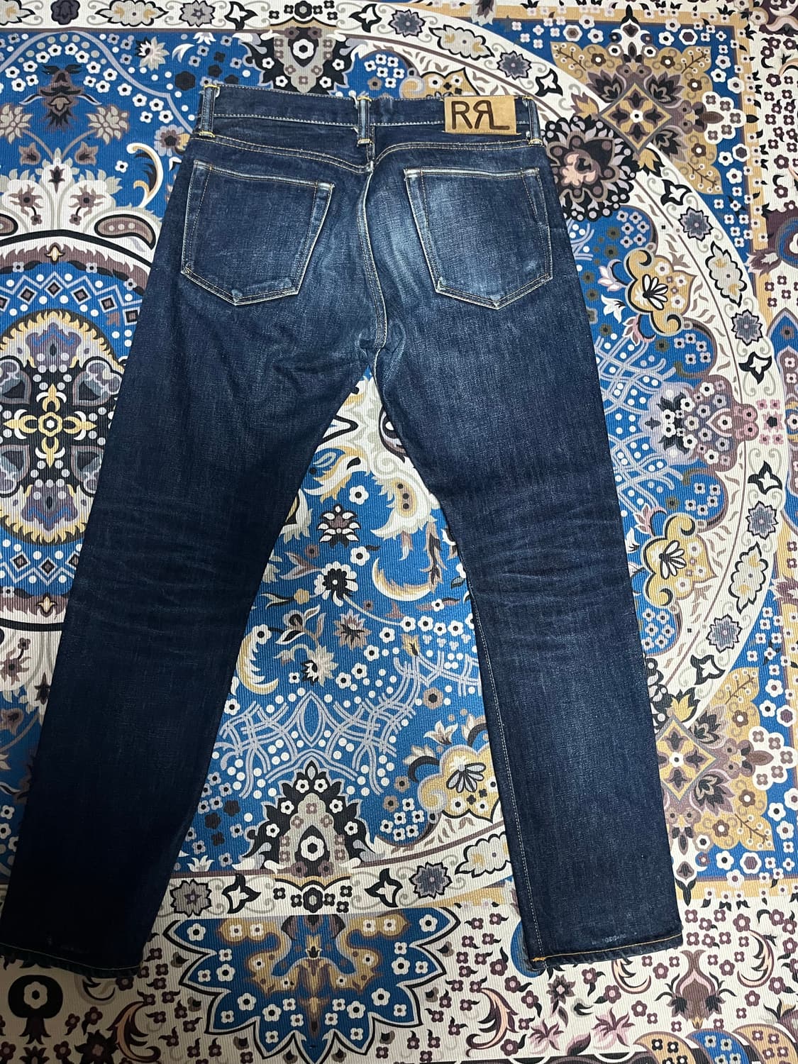 더블알엘 슬림핏 셀비지 데님 상품이미지3