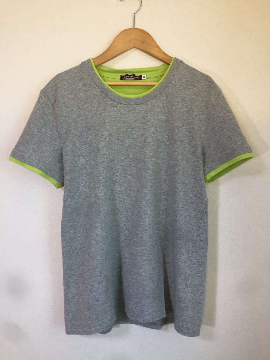 urban research layered style cotton tee 상품이미지4