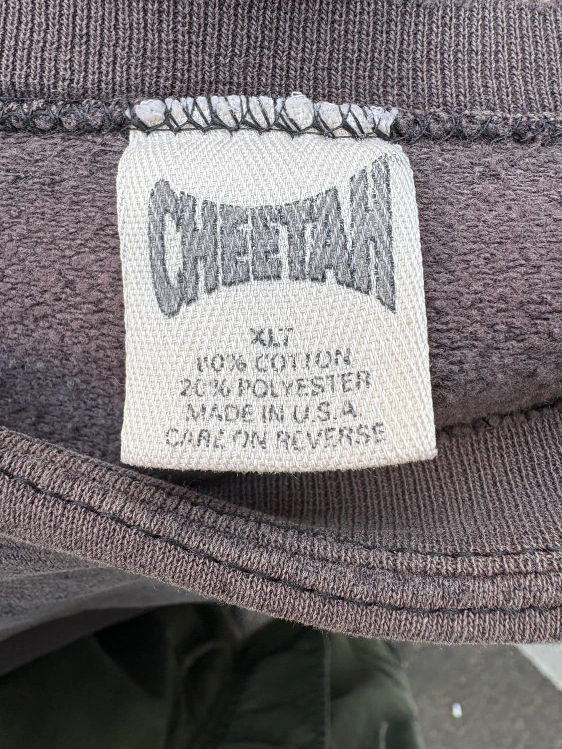 90‘s 디스트레스드 블랭크 스웻셔츠 상품이미지4