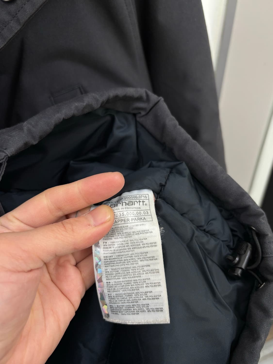 칼하트 털 탈착 개파카 점퍼 상품이미지6