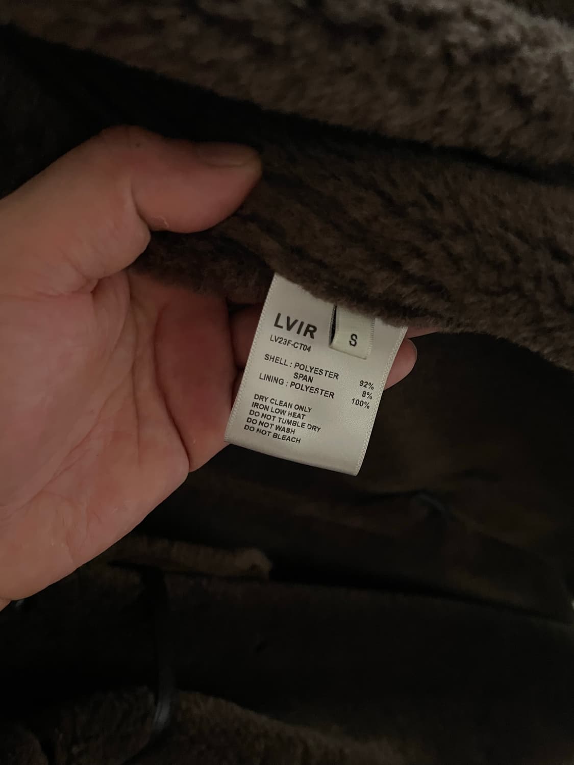 르비에르 포 스웨이드 셔링 코트 상품이미지10