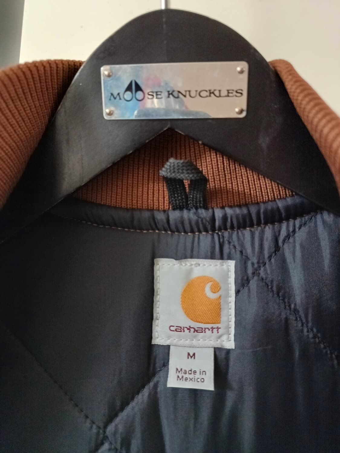 칼하트 carhartt - 브라운 캔버스 퀄팅 베스트 (국내100) 상품이미지7