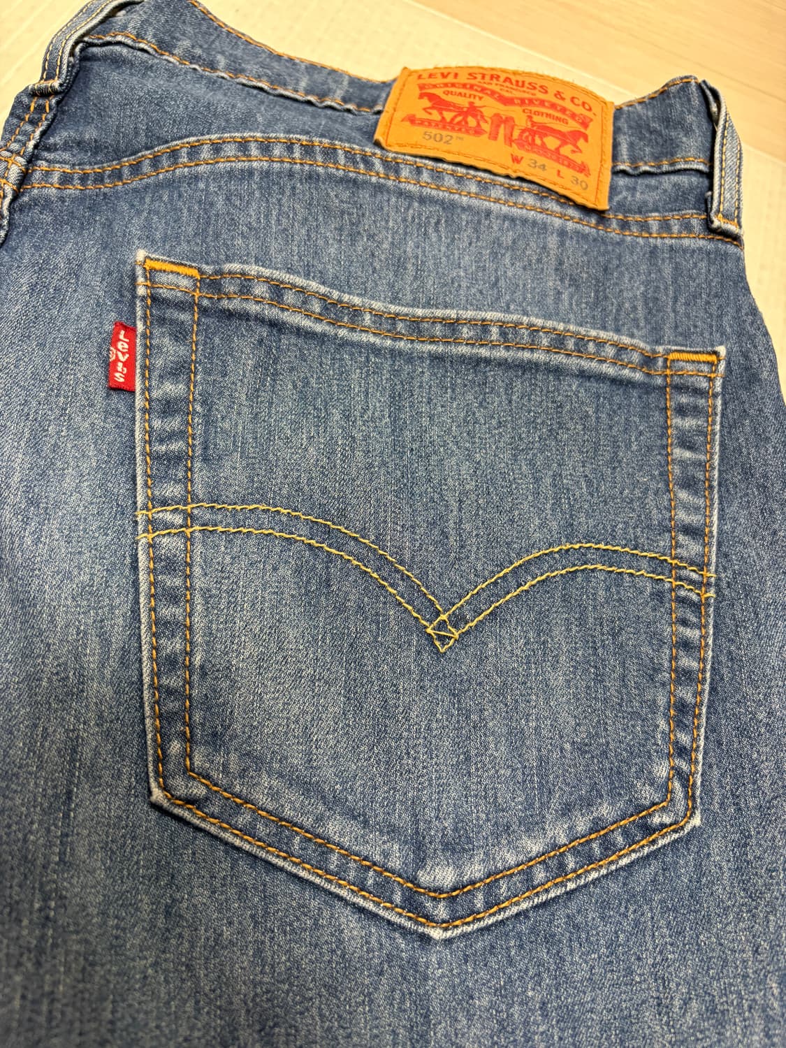 리바이스 502 테이퍼드핏 w34 L30 상품이미지2