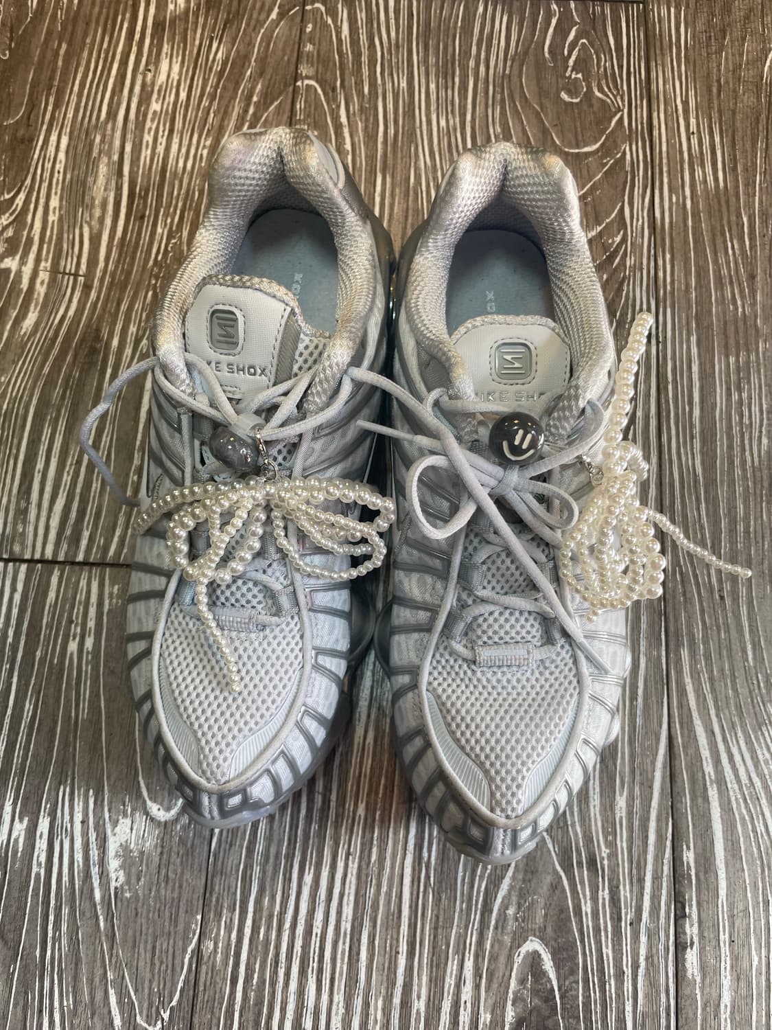 나이키 샥스 TL 퓨어 플래티넘 앤 메탈릭 실버(240) 상품이미지2