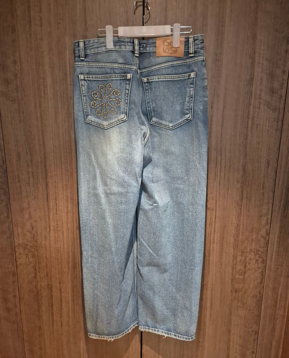 [급처] 9999아카이브 Linking Wide Denim Pants 상품이미지5