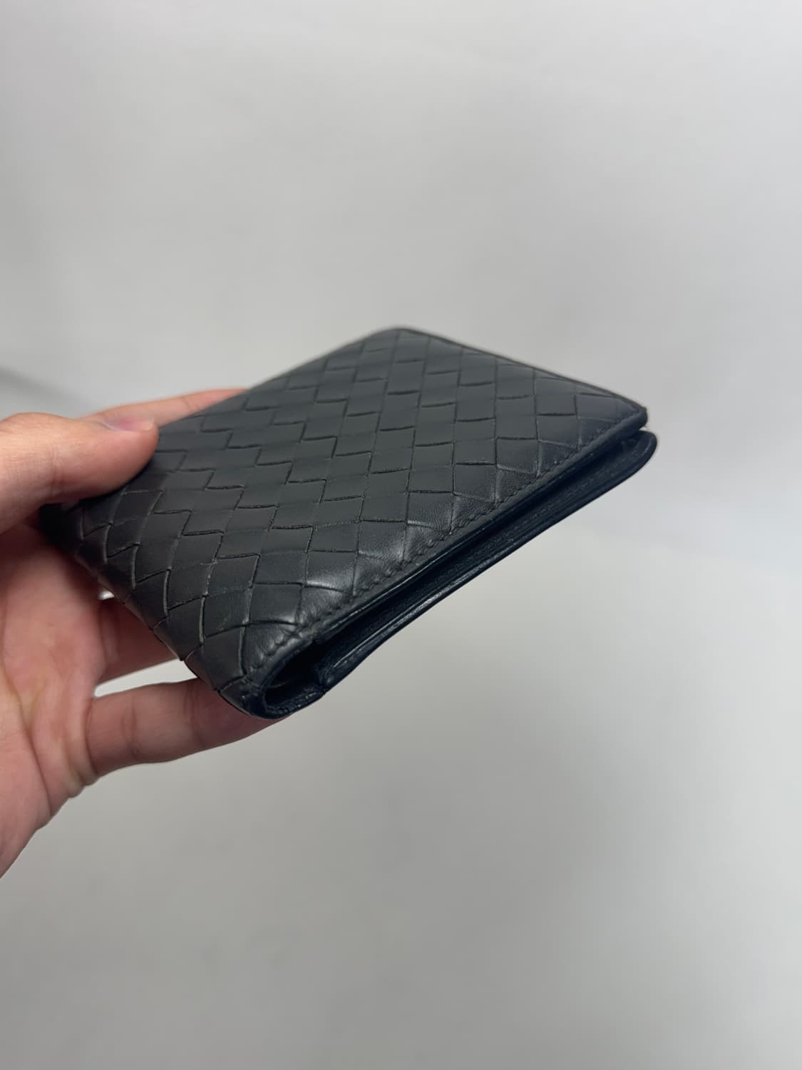 [단품] 보테가베네타 인트레치아토 반지갑 상품이미지2