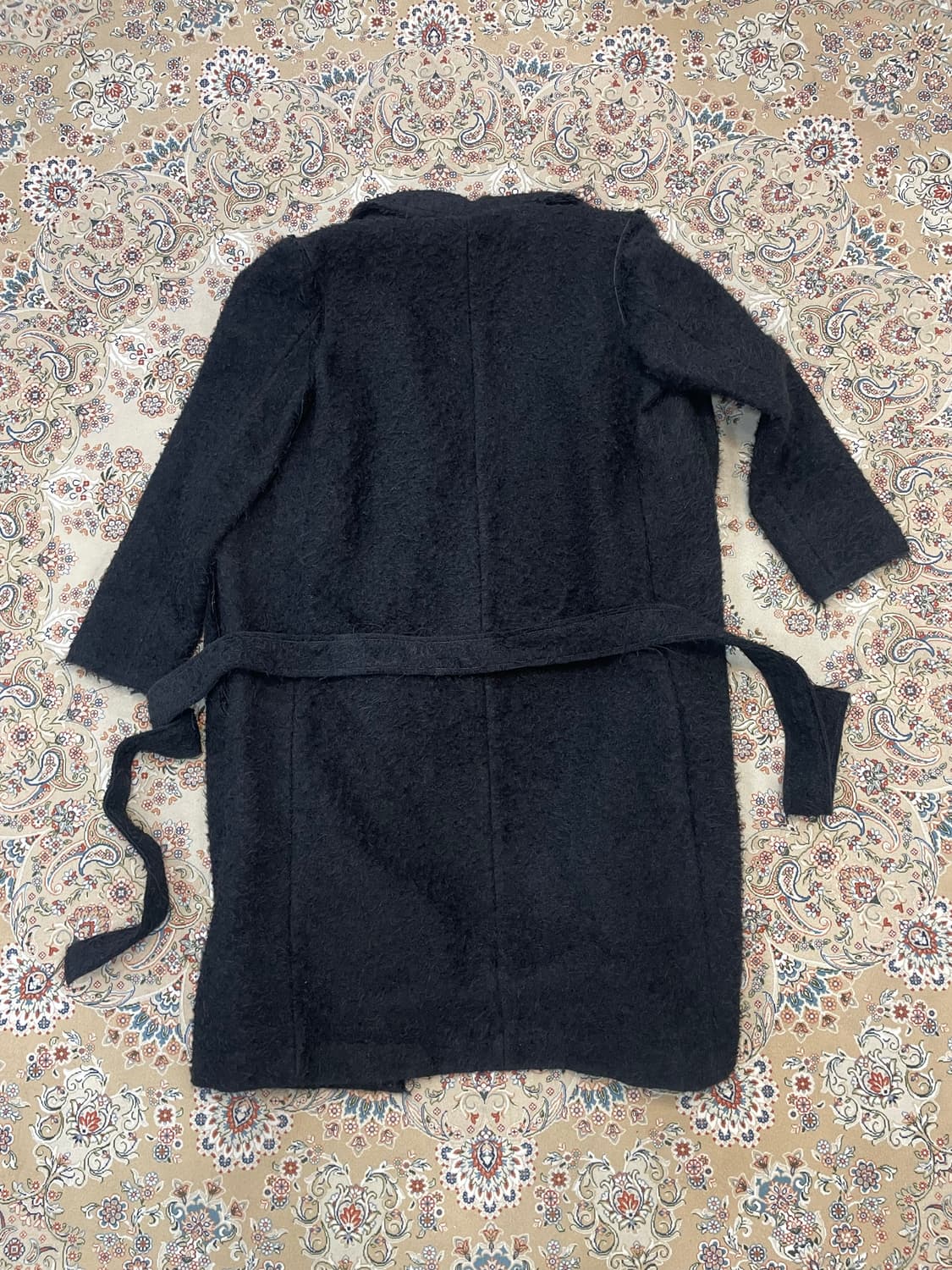 헬무트랭 알파카 울 벨티드 로브코트 M 상품이미지2