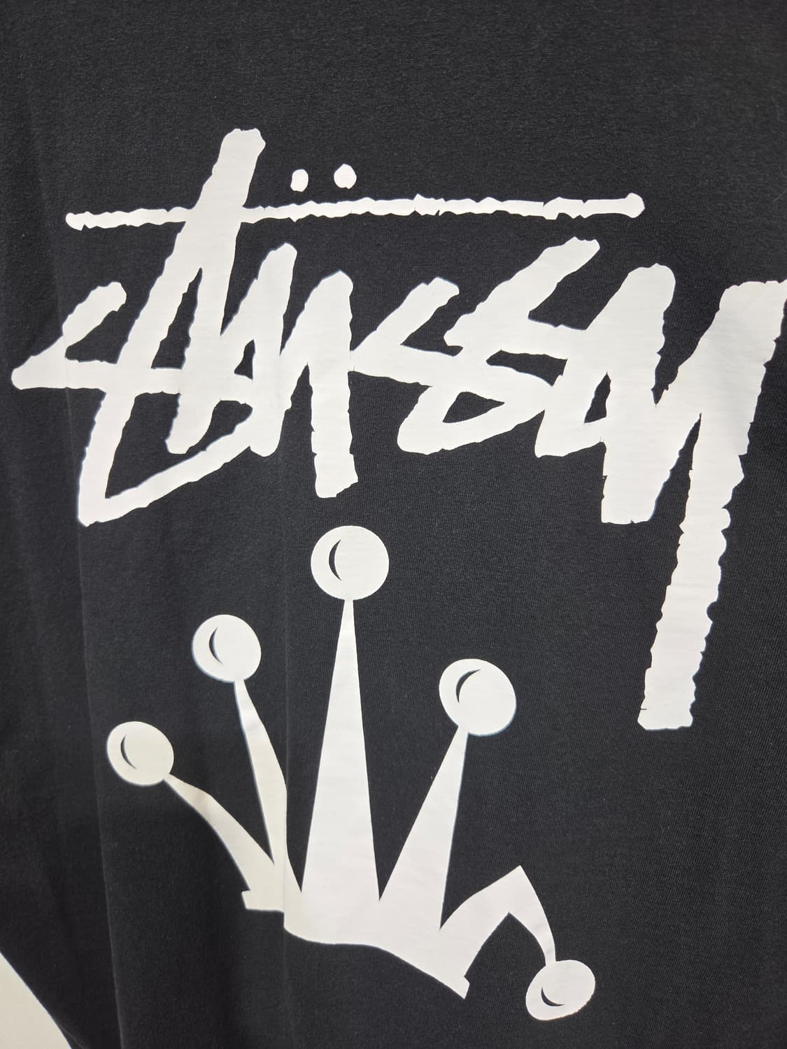 스투시 정품 스톡 크라운 로고 반팔 티셔츠 상품이미지7