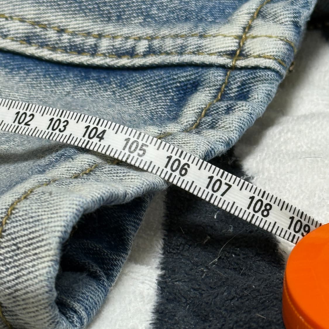 벨바텀 데님팬츠  상품이미지4