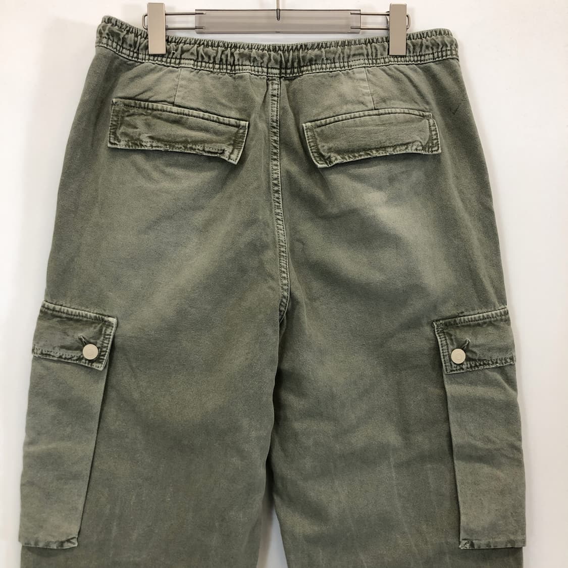 자라 워싱 가먼트 카고밴딩팬츠 34 인치  상품이미지4