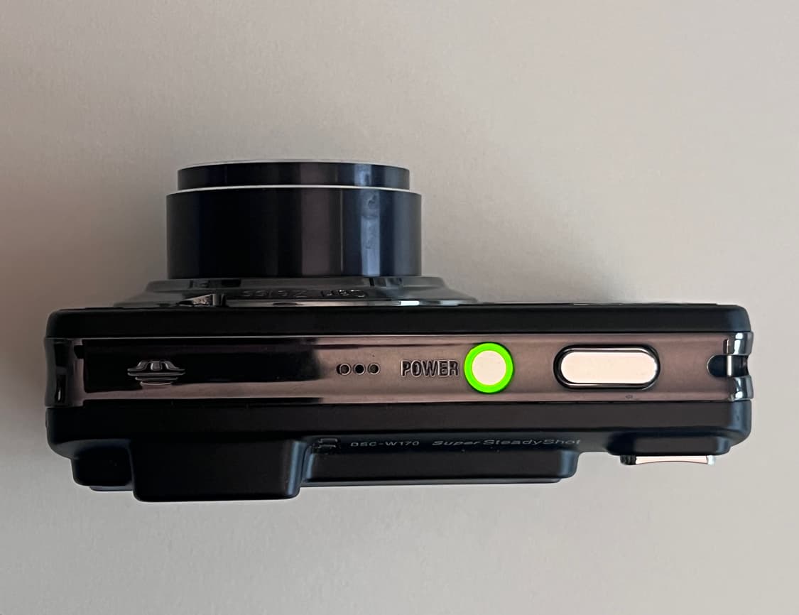 소니 dsc-w170 빈티지 디지털카메라 상품이미지6