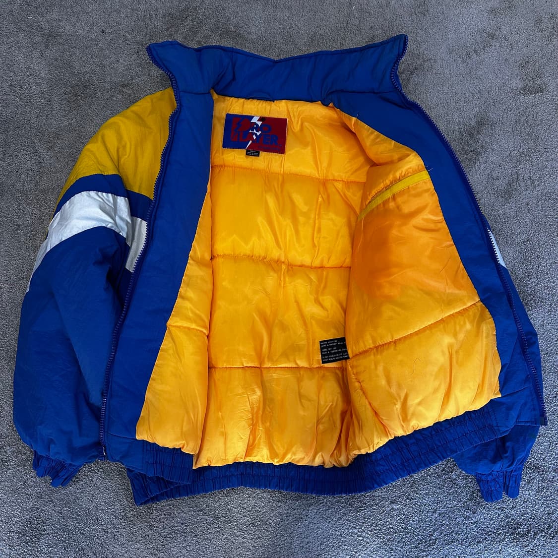 90s pro line 로스앤젤레스 램스 NFL 패딩 자켓L 상품이미지9