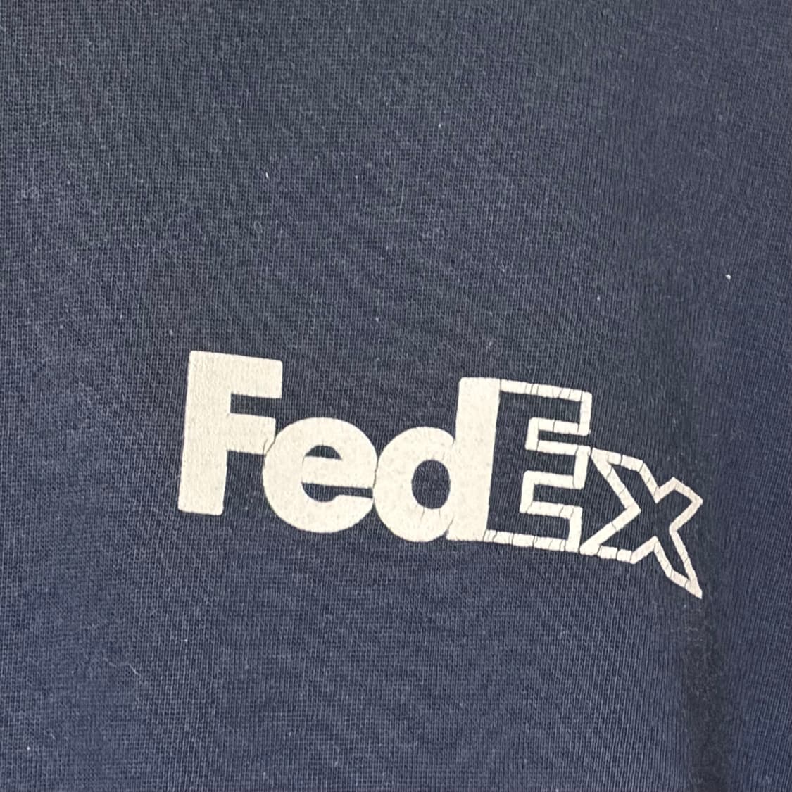 90s 빈티지 페덱스 FedEx 후드티 후디 크리스티안 스타크 L 상품이미지4