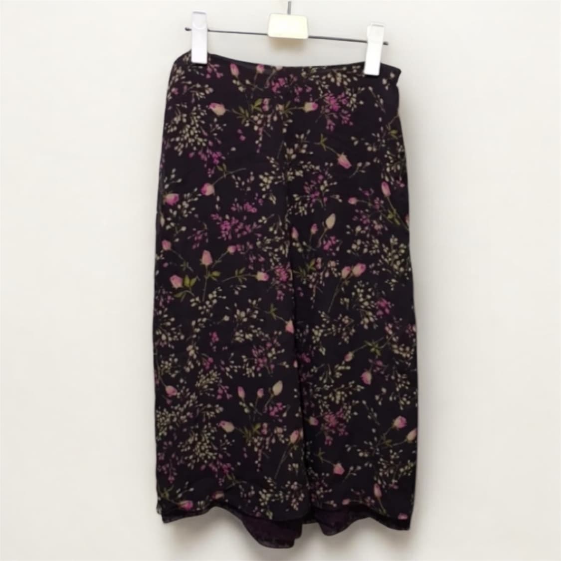 막스마라 플라워 레이스 배색 실크스커트  상품이미지1