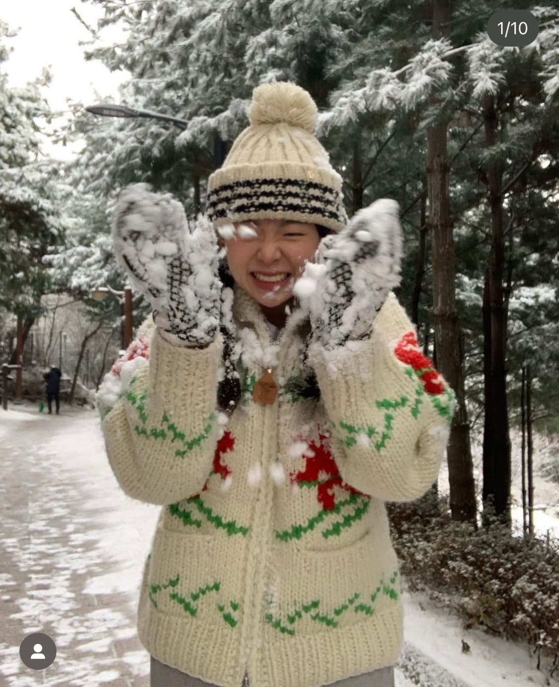 얼바닉30 스키 코위찬 가디건 아우터 urbanic30 kanata 상품이미지1