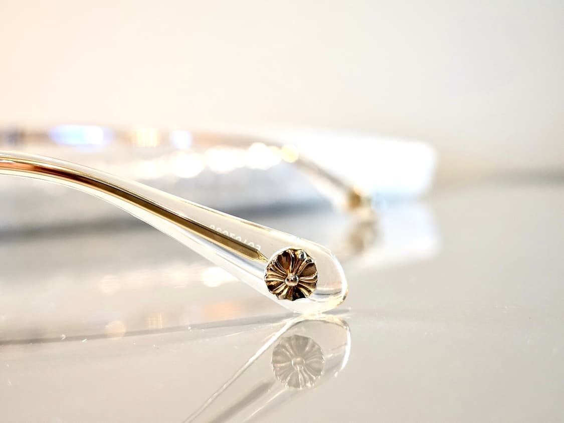 크롬하츠 콕스어커 크리스탈/골드 안경 상품이미지8