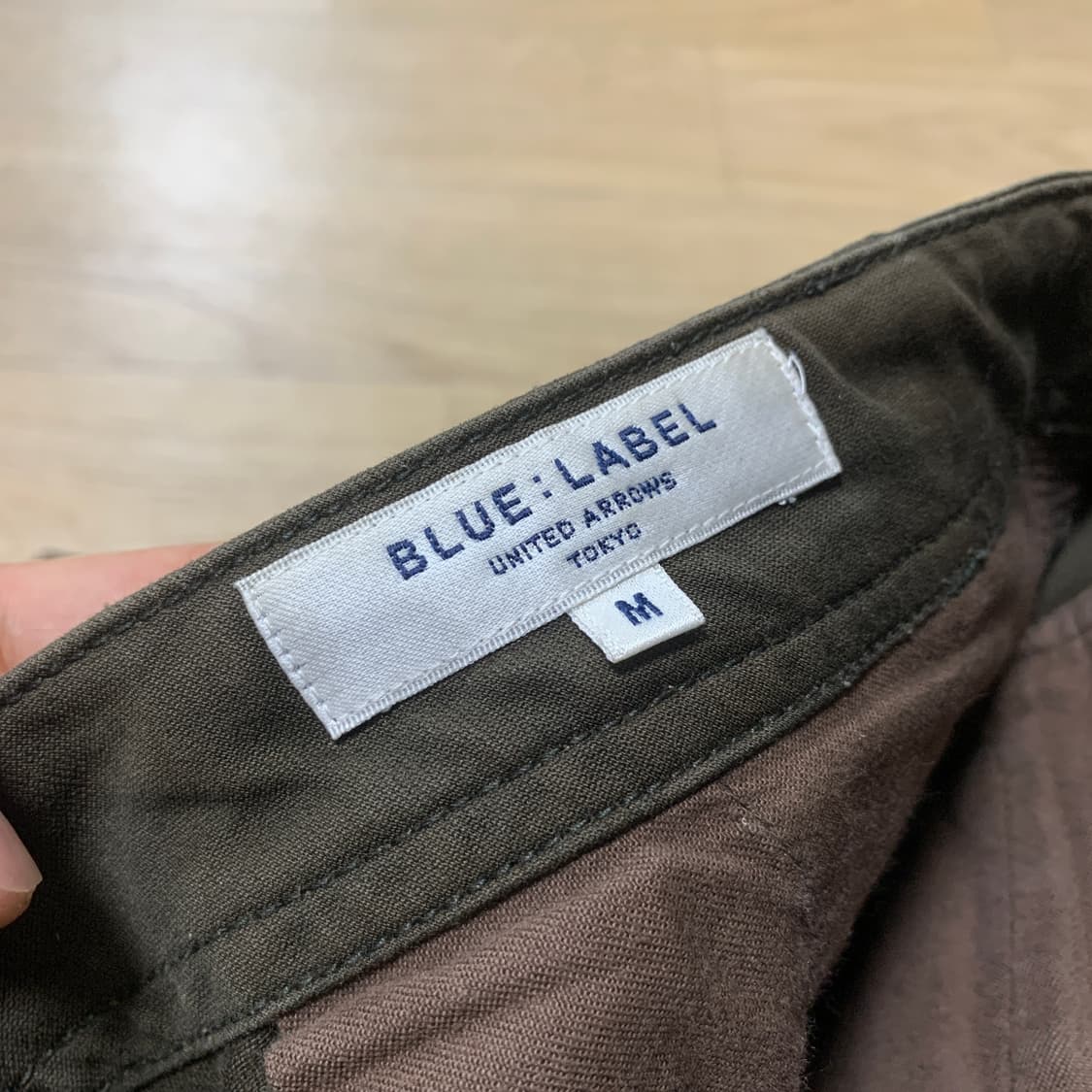 30)United Arrows 유나이티드 애로우즈 블루라벨 면 카고 팬츠 상품이미지3