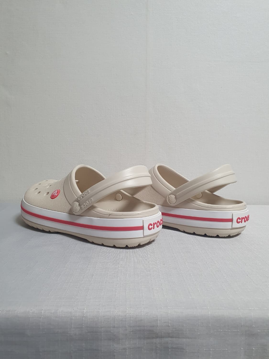 크록스 크록밴드 클로그 베이지 핑크 250mm 상품이미지6