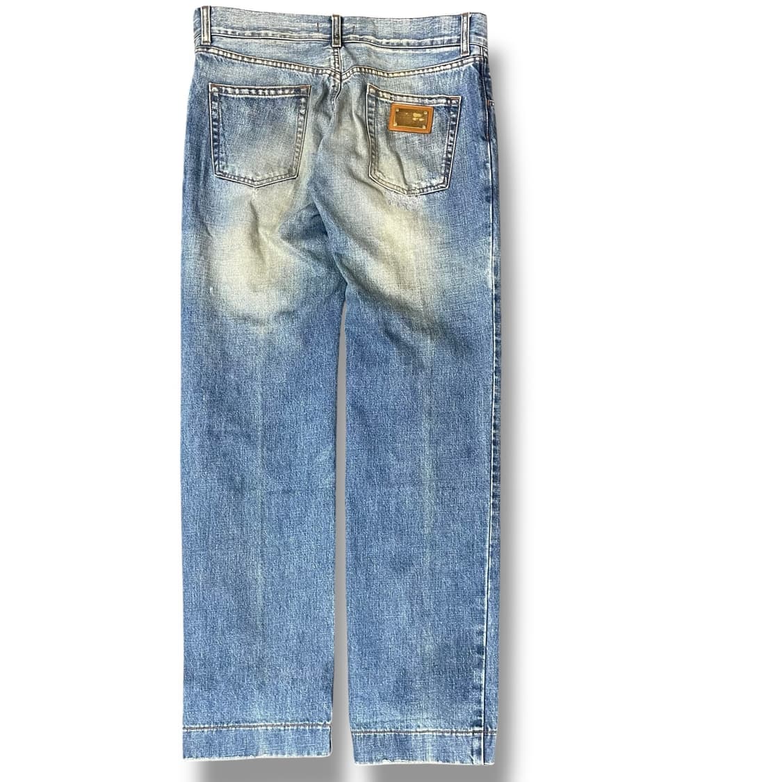 (36) 돌체앤가바나 완장백로고 워싱 데님 상품이미지2