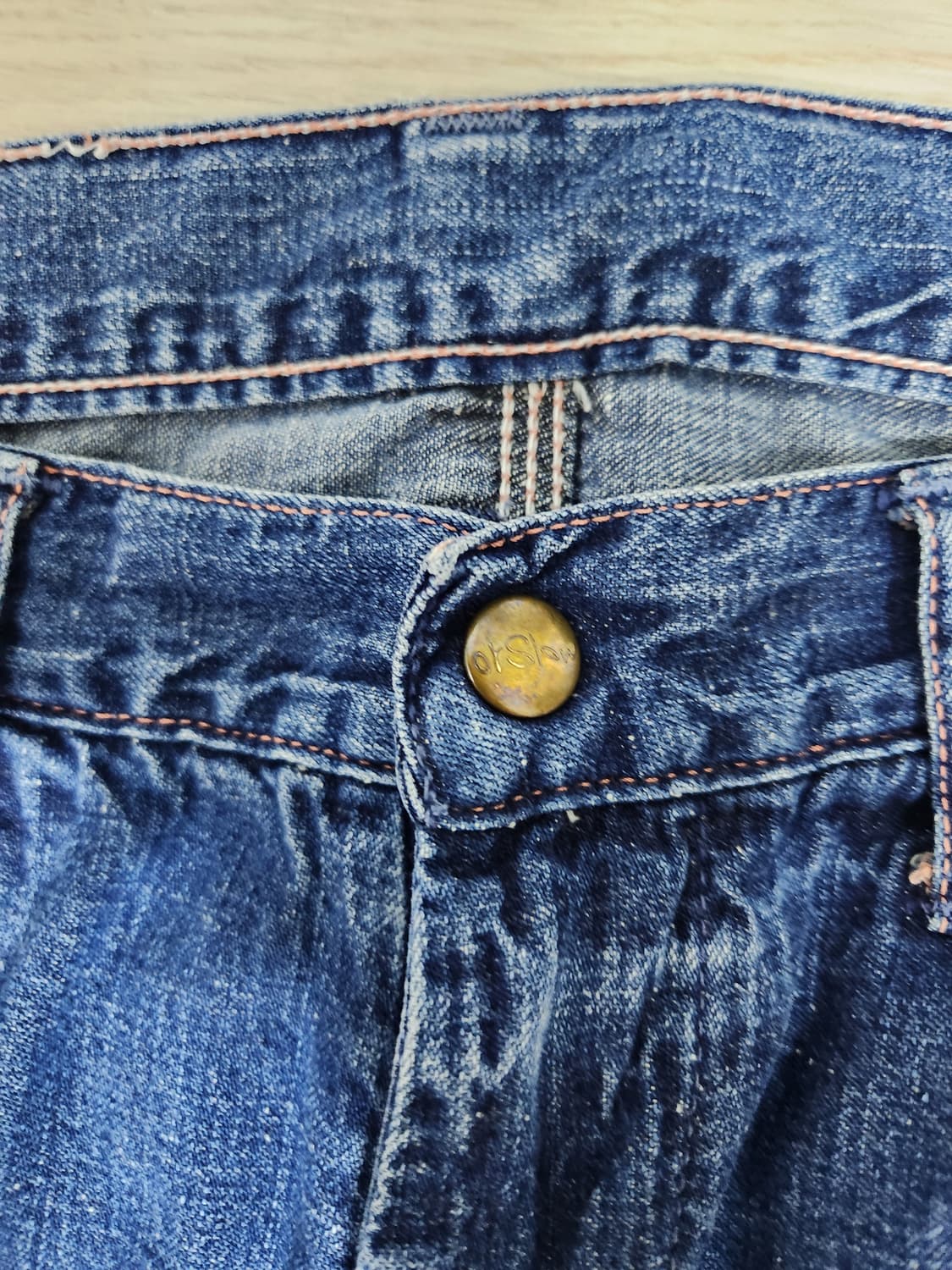 오어슬로우 데님 청바지 (사이즈 2) 상품이미지2