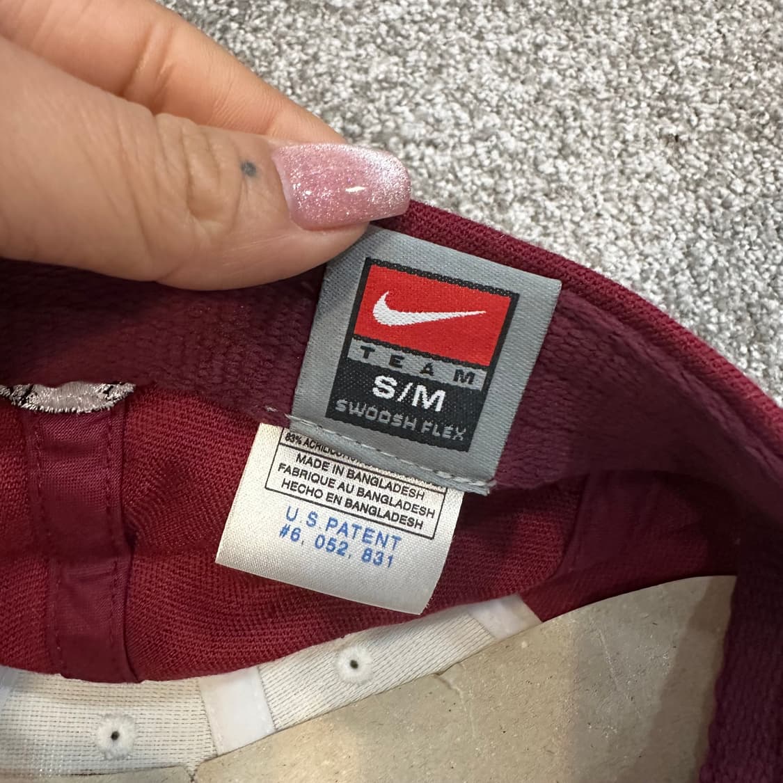 나이키 스우시 보스턴 칼리지 이글스 로고 캡F 상품이미지4