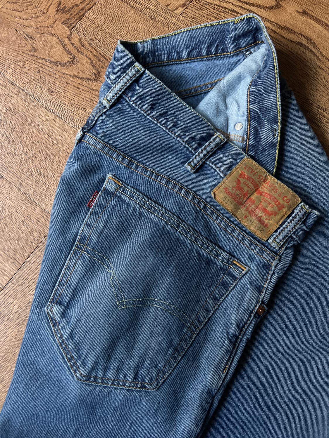 [40]리바이스 517 미디엄블루 플레어진 F8 상품이미지4